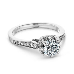 crown vintage engagement ring lab grown diamond webwhite 001