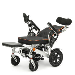foldable electric wheelchaireasy to carryelectric power wheelchair (4)