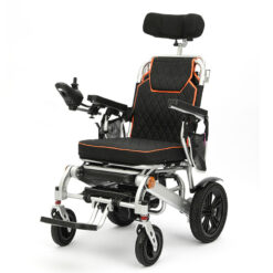 foldable electric wheelchaireasy to carryelectric power wheelchair (5)