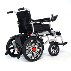 portable wheel chair fot the disabled 500w motor electric folding wheelchair (1)