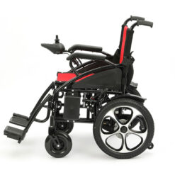 steel power wheelchair electric folding lightweight wheelchair (4)